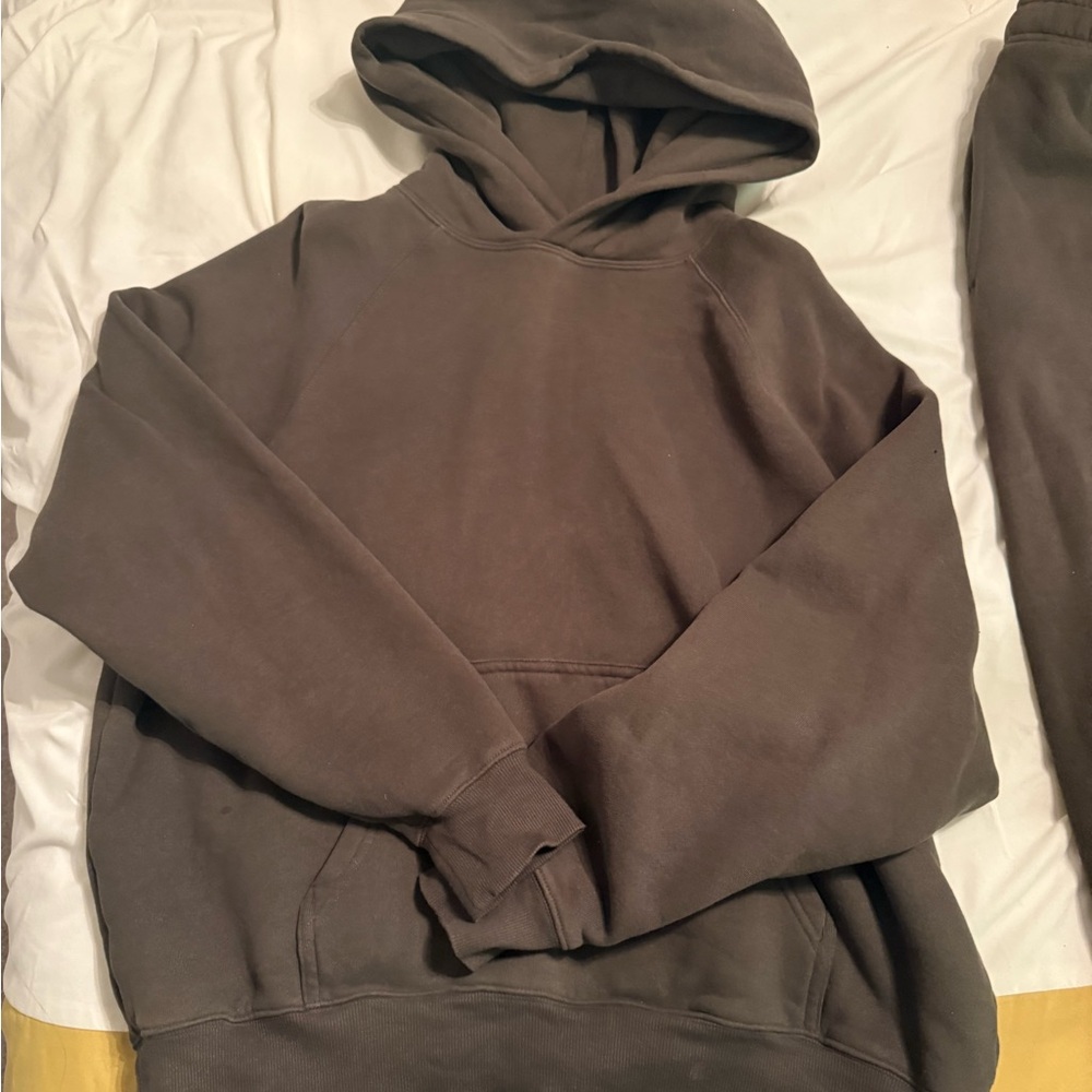 Aritzia Dark olive set